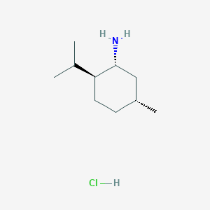 molecular formula C10H22ClN B2908581 (1R,2S,5R)-(-)-Menthyl amine CAS No. 34048-57-2