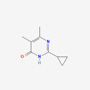 2-Cyclopropyl-5,6-dimethylpyrimidin-4(3H)-one