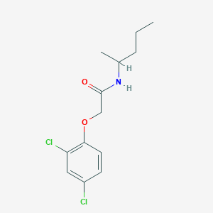 2-(2,4-dichlorophenoxy)-N-(pentan-2-yl)acetamide