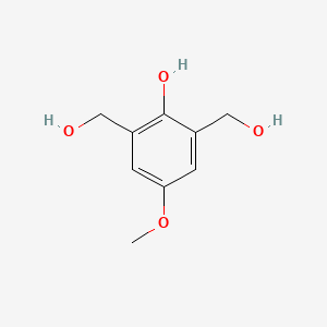 molecular formula C9H12O4 B2908676 2,6-Bis(hydroxymethyl)-4-methoxyphenol CAS No. 21893-97-0