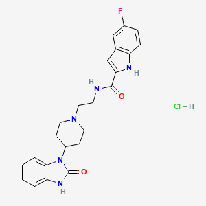 molecular formula C23H25ClFN5O2 B2908729 FIPI hydrochloride CAS No. 1781834-93-2; 939055-18-2