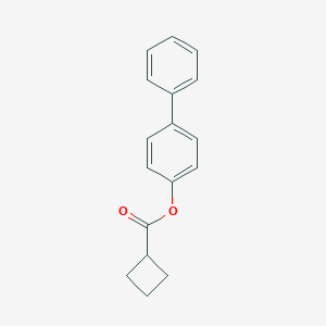 [1,1'-Biphenyl]-4-yl cyclobutanecarboxylate