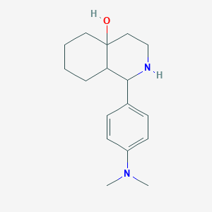 1-[4-(dimethylamino)phenyl]octahydroisoquinolin-4a(2H)-ol