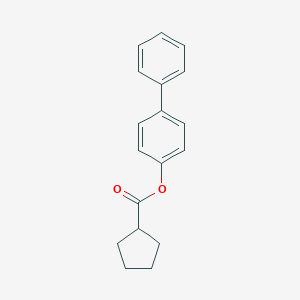 [1,1'-Biphenyl]-4-yl cyclopentanecarboxylate