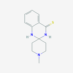 molecular formula C13H17N3S B2908879 1'-Methylspiro[1,3-dihydroquinazoline-2,4'-piperidine]-4-thione CAS No. 1551018-68-8