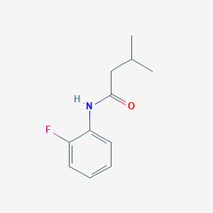 N-(2-fluorophenyl)-3-methylbutanamide