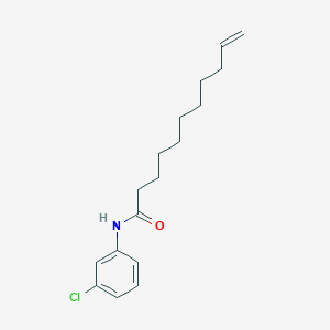 N-(3-chlorophenyl)-10-undecenamide