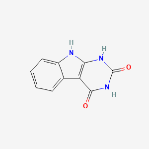 molecular formula C10H7N3O2 B2908983 1H-吡啶并[4,5-b]吲哚-2,4(3H,9H)-二酮 CAS No. 115127-16-7