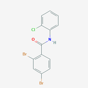 2,4-dibromo-N-(2-chlorophenyl)benzamide