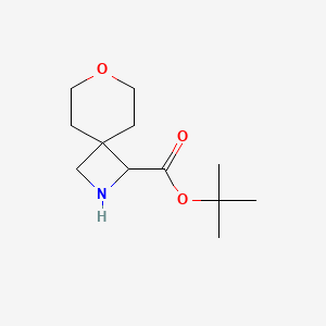 molecular formula C12H21NO3 B2909076 tert-Butyl 7-oxa-2-azaspiro[3.5]nonane-1-carboxylate CAS No. 2089704-37-8