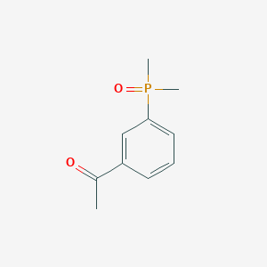 molecular formula C10H13O2P B2909079 1-(3-Dimethylphosphorylphenyl)ethanone CAS No. 2551118-61-5