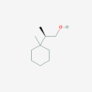 molecular formula C10H20O B2909086 (2R)-2-(1-Methylcyclohexyl)propan-1-ol CAS No. 2248185-05-7