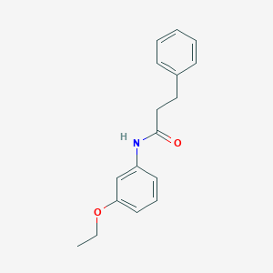 N-(3-ethoxyphenyl)-3-phenylpropanamide
