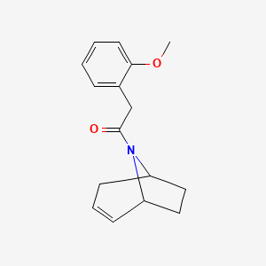1-((1R,5S)-8-azabicyclo[3.2.1]oct-2-en-8-yl)-2-(2-methoxyphenyl)ethanone