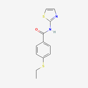 4-(ethylthio)-N-(thiazol-2-yl)benzamide