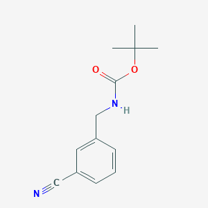 molecular formula C13H16N2O2 B2909166 Tert-butyl 3-cyanobenzylcarbamate CAS No. 916213-93-9
