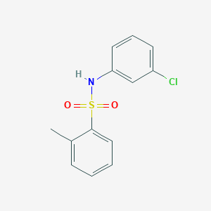 N-(3-chlorophenyl)-2-methylbenzenesulfonamide