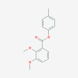 molecular formula C16H16O4 B290933 4-Methylphenyl2,3-dimethoxybenzoate 
