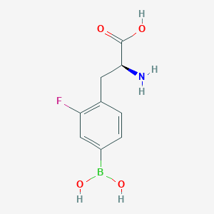 4-Borono-2-fluorophenylalanine