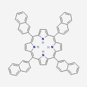 molecular formula C60H40N4 B2909400 内消旋-四(2-萘基)卟啉 CAS No. 132055-60-8