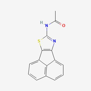 molecular formula C15H10N2OS B2909445 N-(acenaphtho[1,2-d]thiazol-8-yl)acetamide CAS No. 536728-99-1