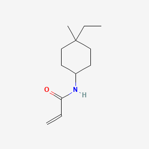 N-(4-Ethyl-4-methylcyclohexyl)prop-2-enamide