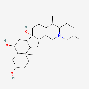 molecular formula C27H45NO3 B2909555 Korseveriline CAS No. 1260207-37-1