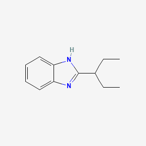 2-(1-ethylpropyl)-1H-benzimidazole