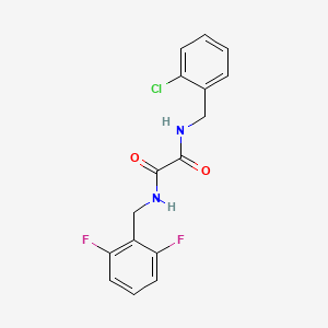 N1-(2-chlorobenzyl)-N2-(2,6-difluorobenzyl)oxalamide