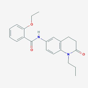 2-ethoxy-N-(2-oxo-1-propyl-1,2,3,4-tetrahydroquinolin-6-yl)benzamide