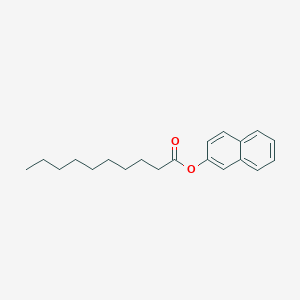 Naphthalen-2-yl decanoate