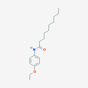 N-(4-ethoxyphenyl)decanamide