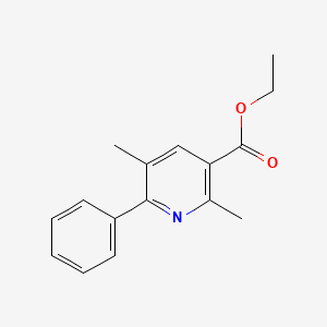 Ethyl 2,5-dimethyl-6-phenylpyridine-3-carboxylate
