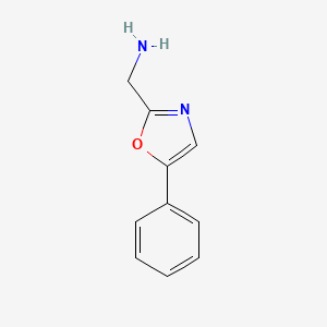 (5-Phenyl-1,3-oxazol-2-yl)methanamine