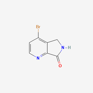 4-Bromo-5,6-dihydro-pyrrolo[3,4-b]pyridin-7-one