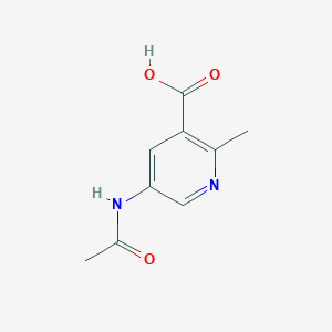5-Acetamido-2-methylpyridine-3-carboxylic acid