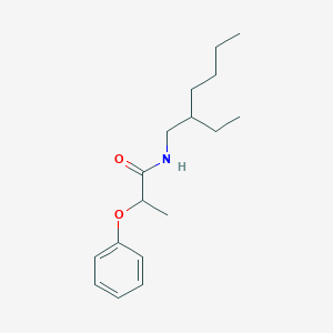 molecular formula C17H27NO2 B290992 N-(2-ethylhexyl)-2-phenoxypropanamide 