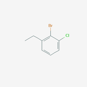 molecular formula C8H8BrCl B2909982 2-Bromo-1-chloro-3-ethylbenzene CAS No. 1369922-30-4