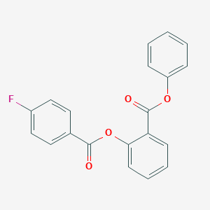 Phenyl 2-[(4-fluorobenzoyl)oxy]benzoate