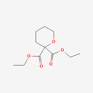 diethyl tetrahydro-2H-pyran-2,2-dicarboxylate