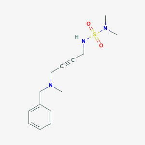 [4-(Dimethylsulfamoylamino)but-2-ynyl-methylamino]methylbenzene