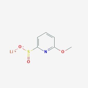 Lithium(1+) ion 6-methoxypyridine-2-sulfinate