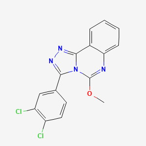3-(3,4-Dichlorophenyl)-5-methoxy-[1,2,4]triazolo[4,3-c]quinazoline