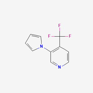 3-(1H-Pyrrol-1-yl)-4-(trifluoromethyl)pyridine