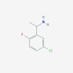 1-(5-Chloro-2-fluorophenyl)ethanamine