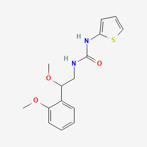 1-(2-Methoxy-2-(2-methoxyphenyl)ethyl)-3-(thiophen-2-yl)urea