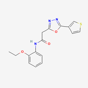 5-(4-chlorophenyl)-2-methyl-3-(pyrrolidin-1-ylcarbonyl)-1H-pyrrole
