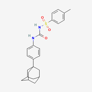 1-[4-(Adamantan-1-yl)phenyl]-3-(4-methylbenzenesulfonyl)urea