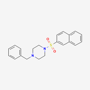 1-(2-Naphthylsulfonyl)-4-benzylpiperazine