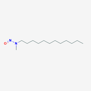 molecular formula C13H28N2O B029103 N-亚硝基-N-甲基-N-十二烷基胺 CAS No. 55090-44-3